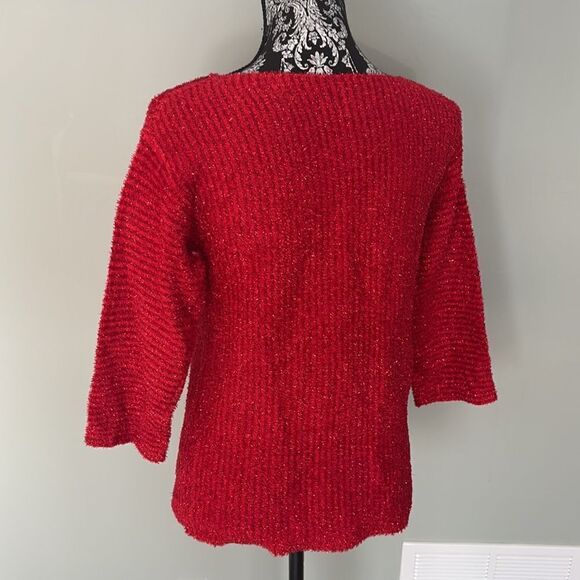 Ruby Rd Red Top . NEW - Picture 3 of 4